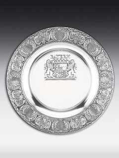 Pewter plate Bayern