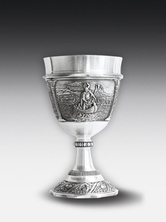 Pewter Wine goblet Nibelungen