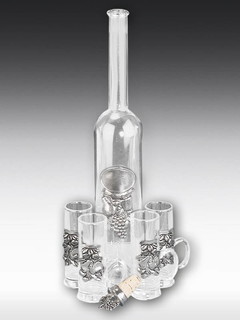 Schnapps set schnapps (obstler) 6 pieces